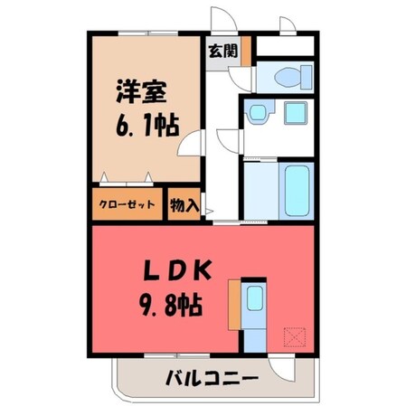 ロード＆スカイの物件間取画像